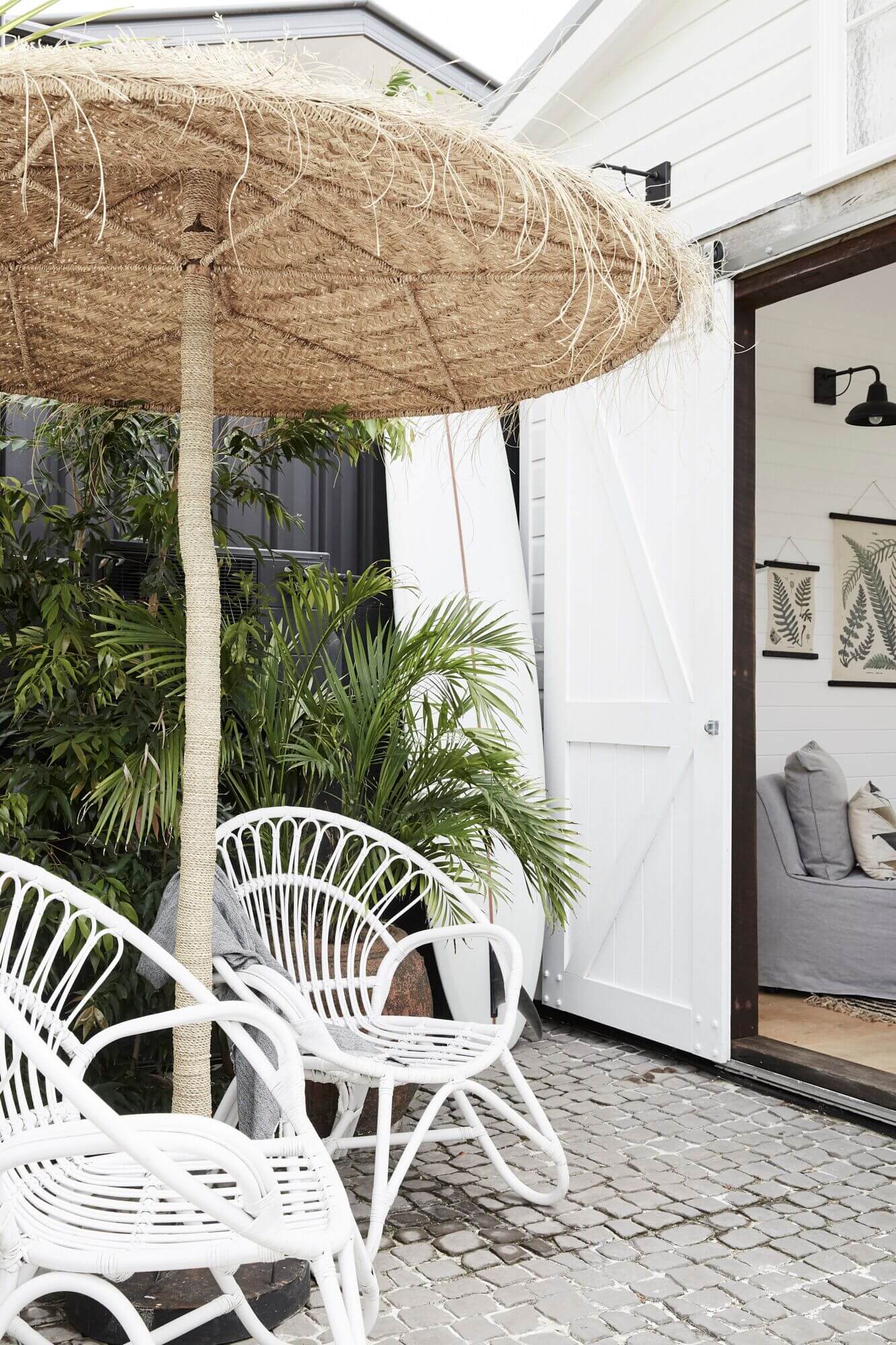 Entrance to The Bower Barn at The Bower Byron Bay