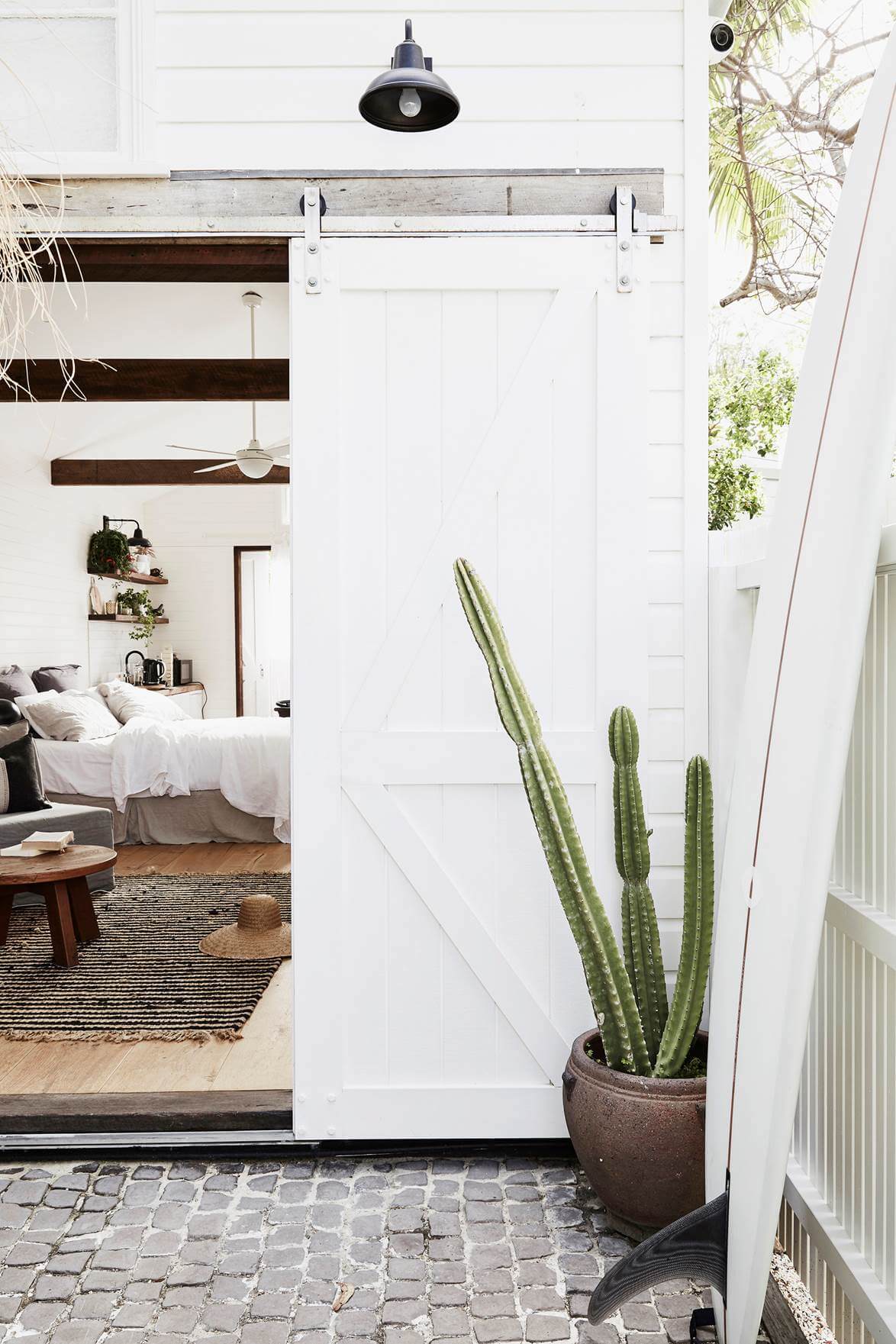Entrance to The Bower Barn at The Bower Byron Bay