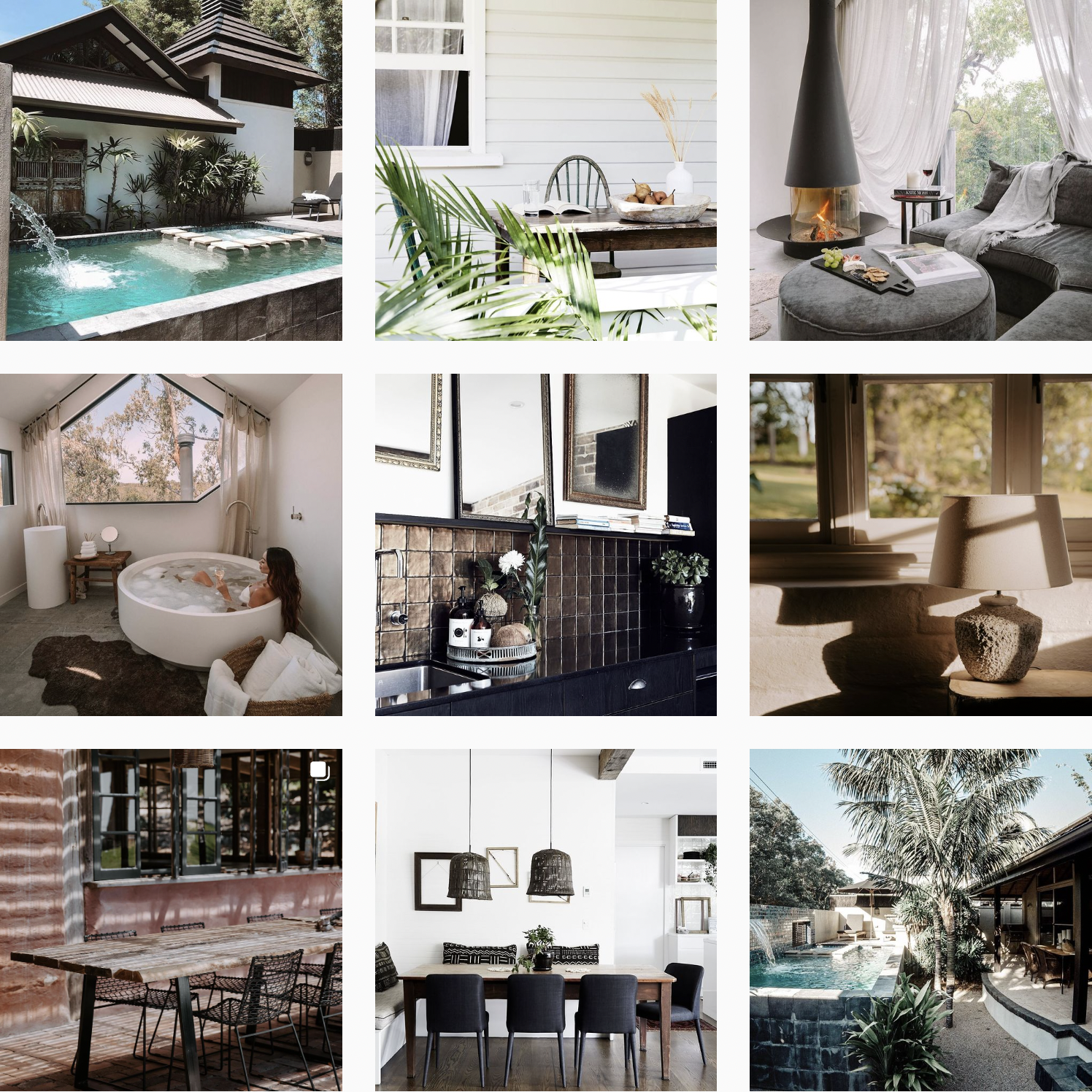 Byron Beach Abodes Instagram account