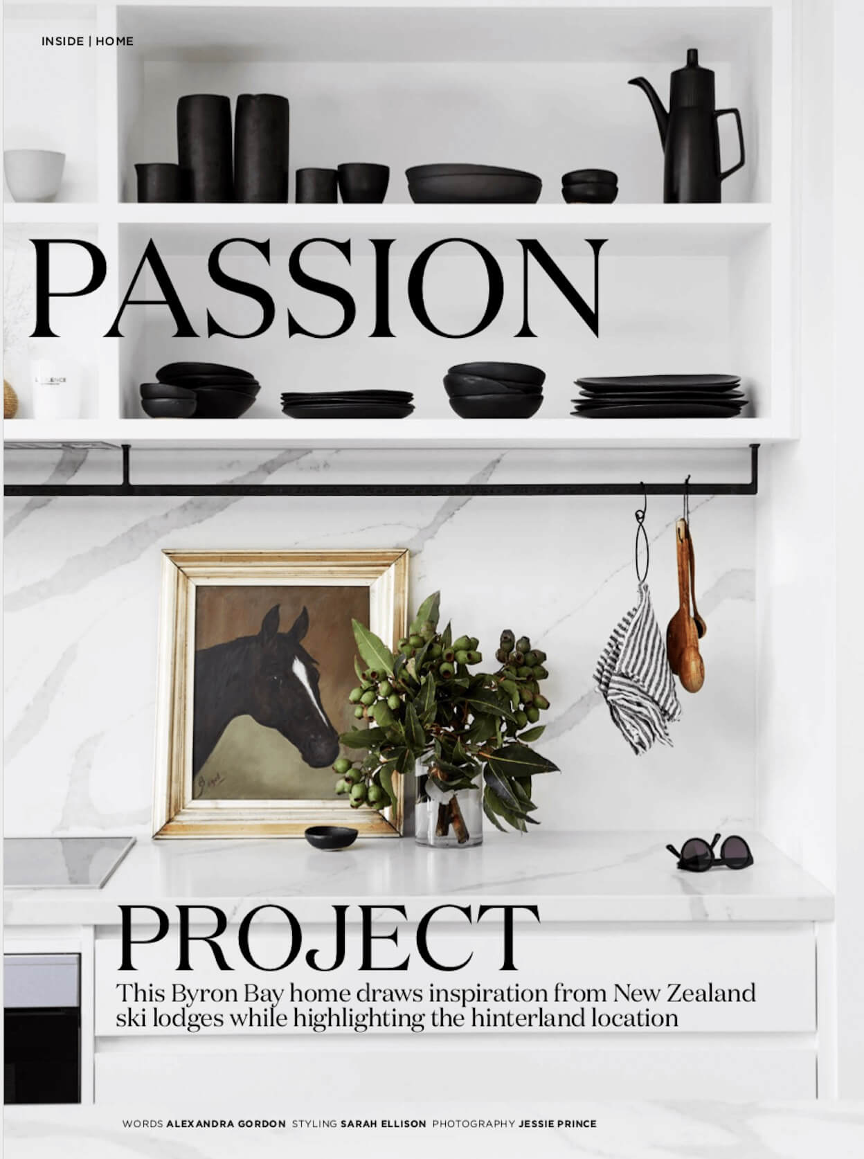 The Lodge, Byron Beach Abodes in Inside Out Magazine