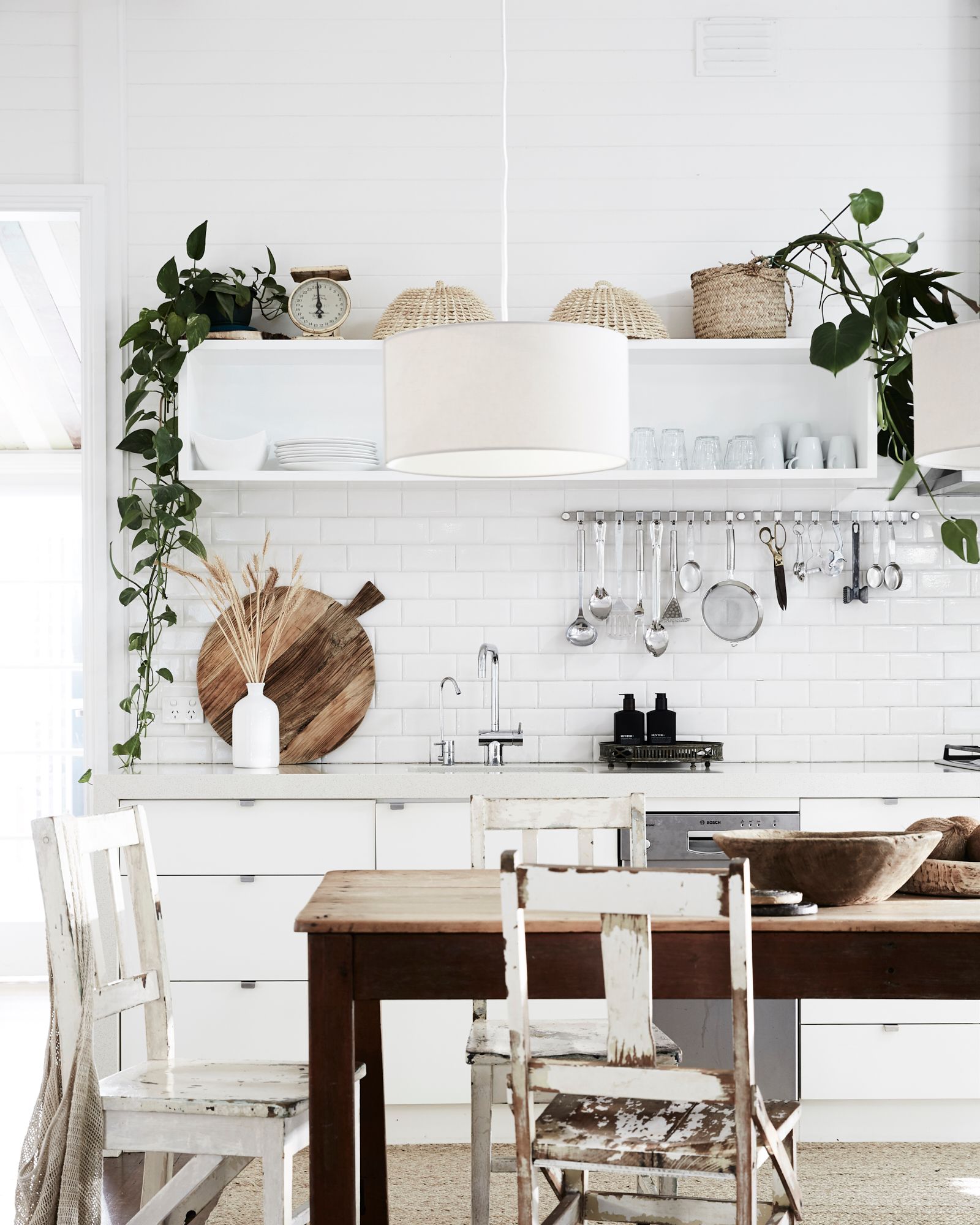 Kitchen at The Cottage, Byron Beach Abodes