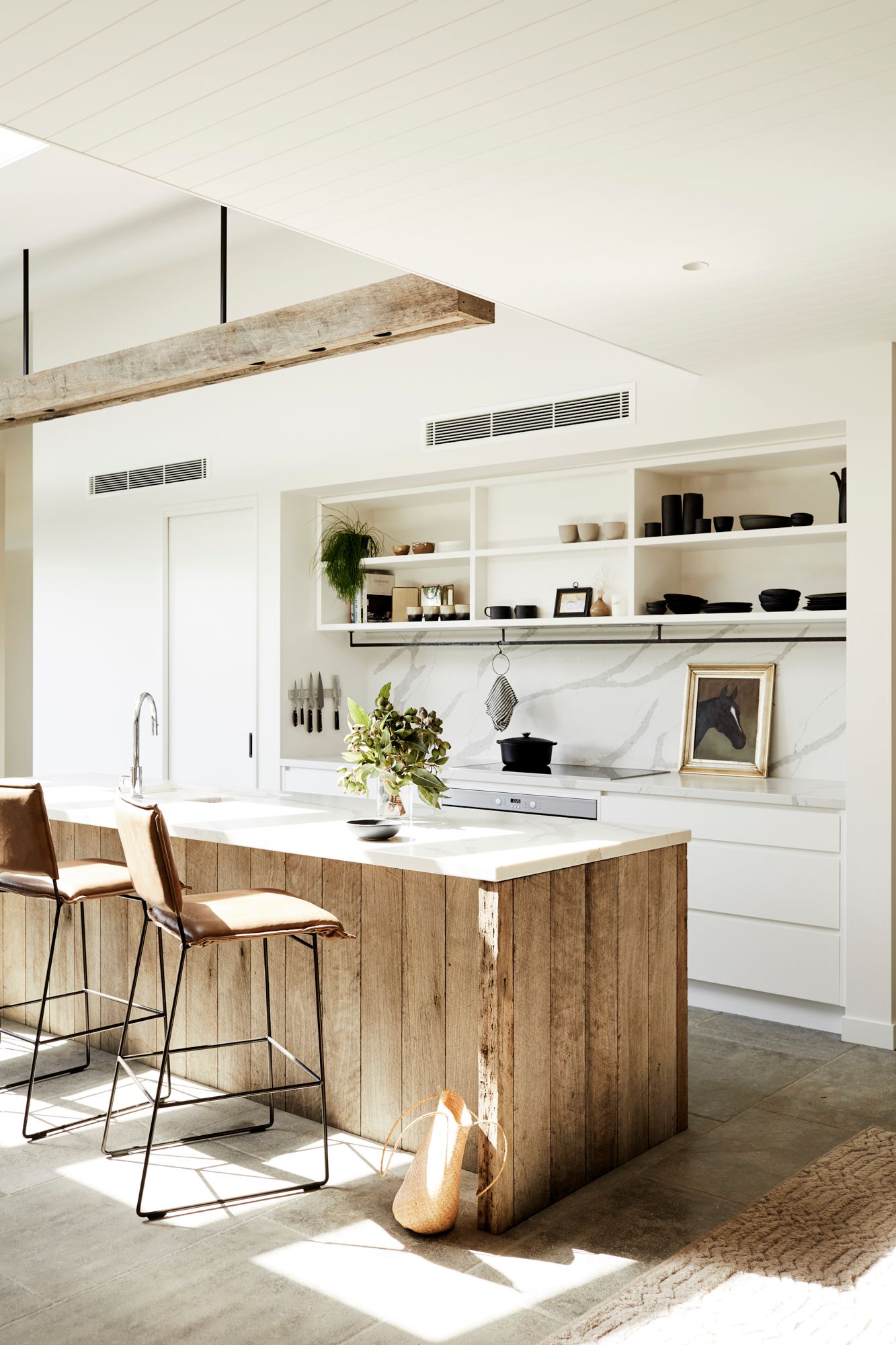 Kitchen at The Lodge, Byron Beach Abodes