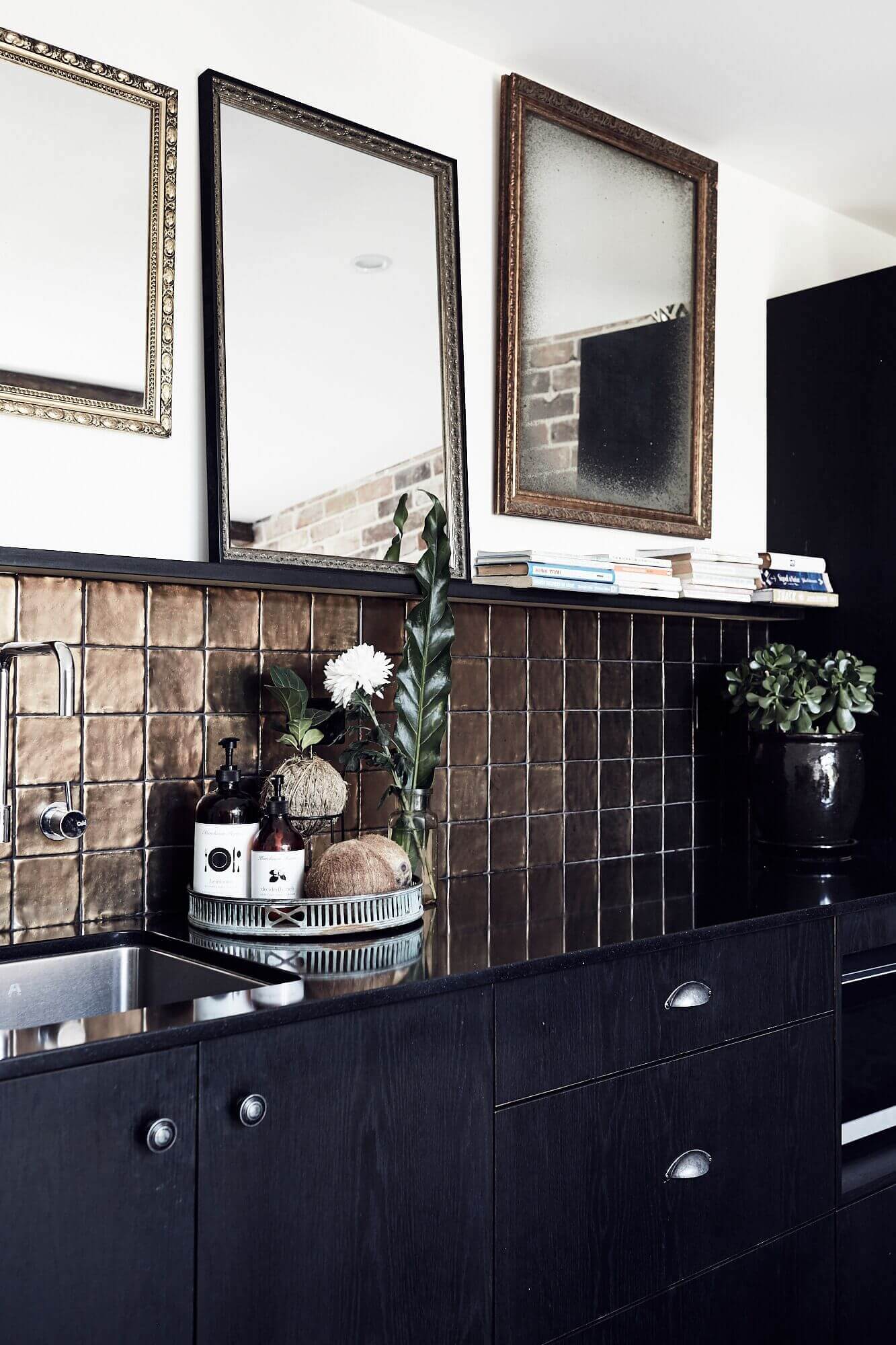 Kitchenette at The Chapel, Byron Beach Abodes