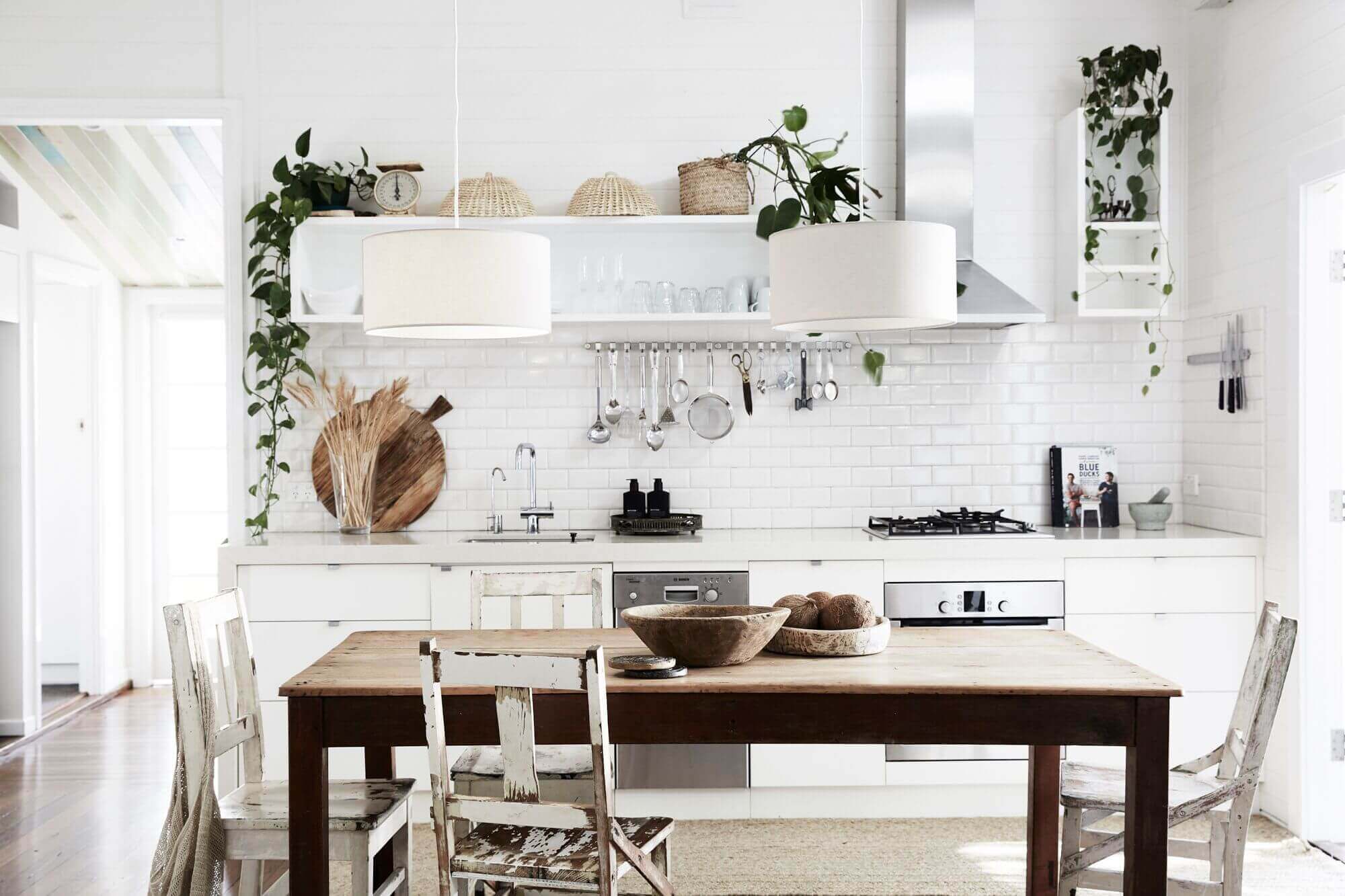 Kitchen at The Cottage, Byron Beach Abodes