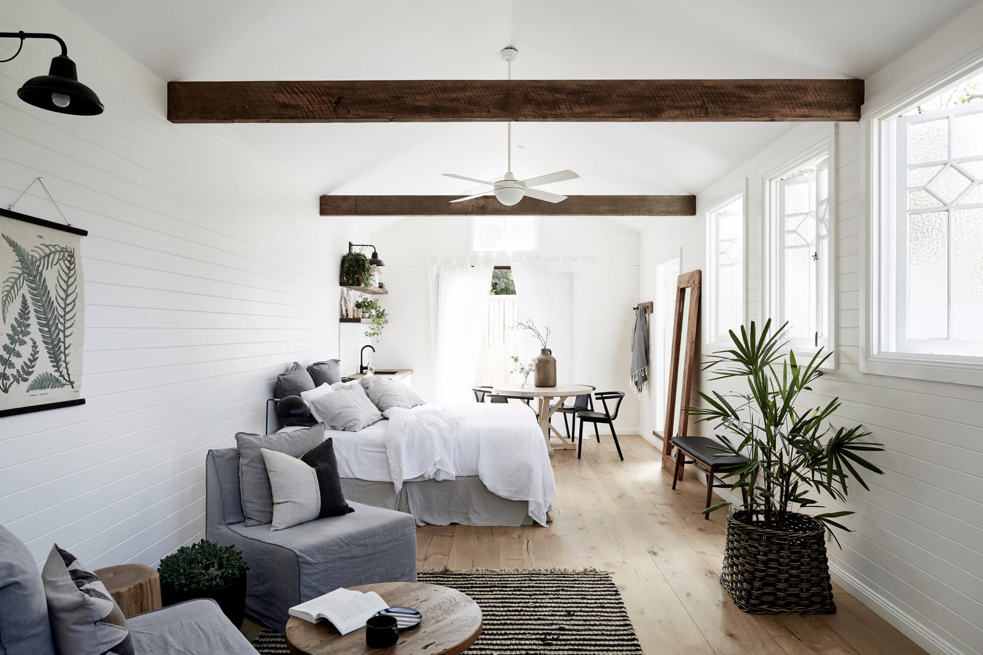 Interior of the Bower Barn, The Bower Byron Bay hotel