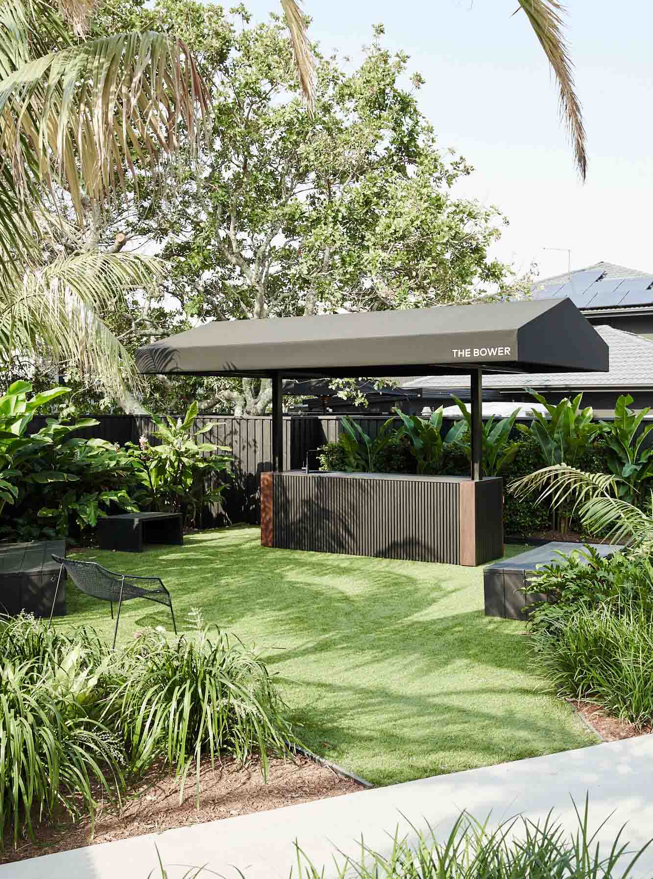 Garden bar at The Bower Byron Bay