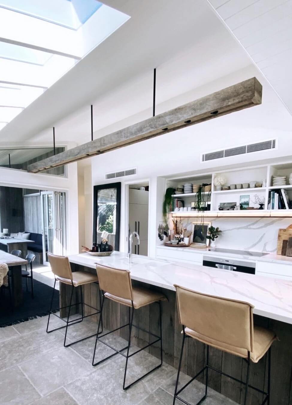 Kitchen at The Lodge, Byron Beach Abodes