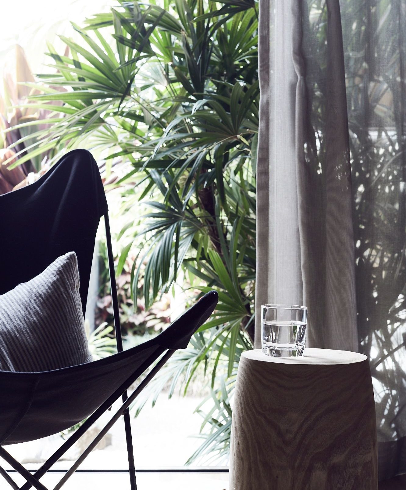 Tranquil sitting area at The Villas of Byron