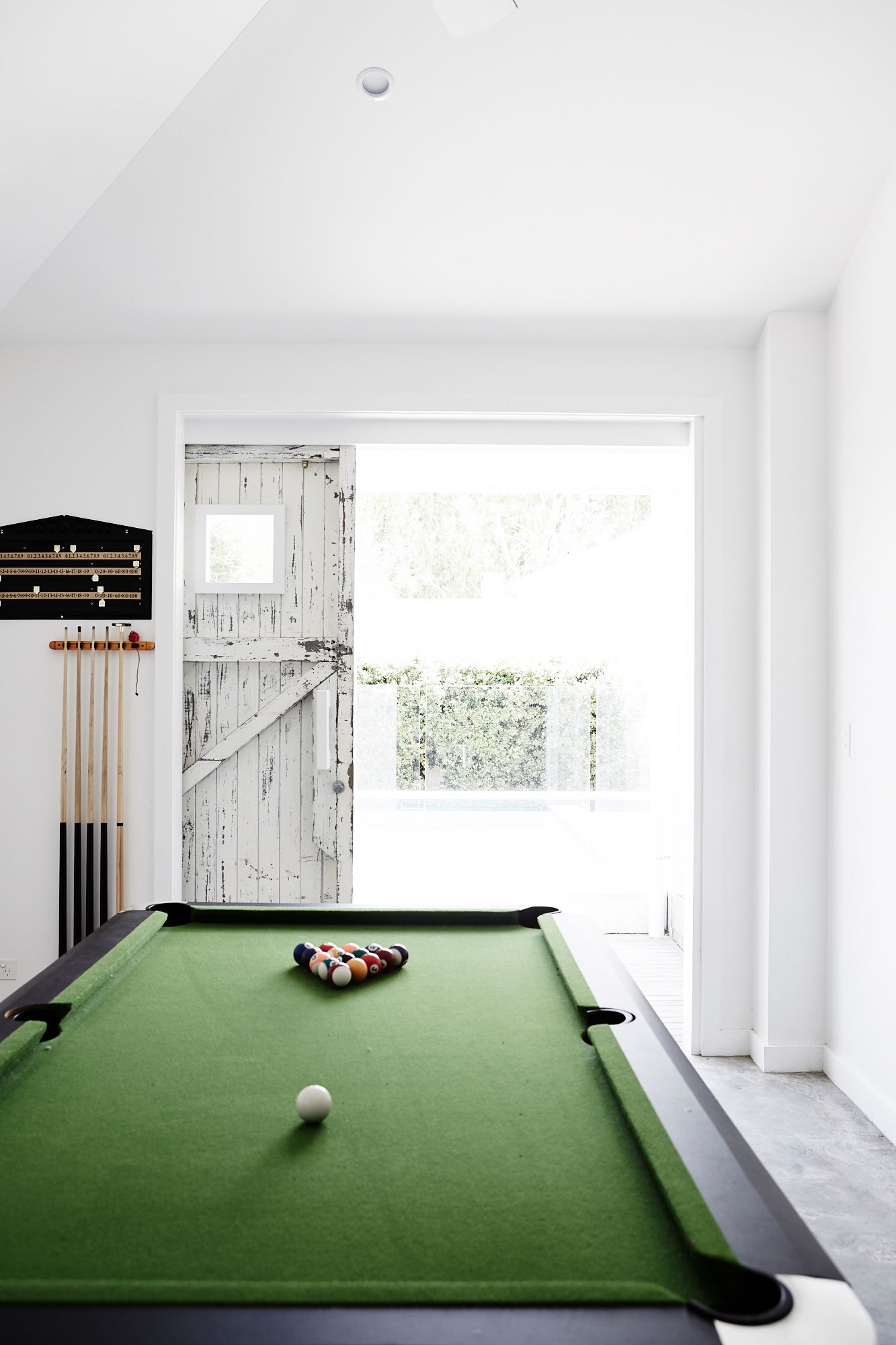 Games room at Magnolia House, Byron Beach Abodes